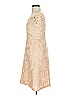 MIKAEL AGHAL 100% Polyester Tan Cocktail Dress Size 0 - photo 5