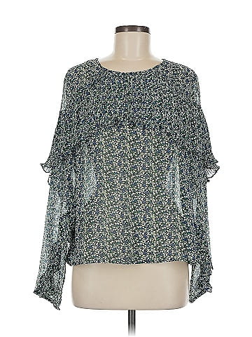 Sunday in Brooklyn Long Sleeve Blouse (view 1)