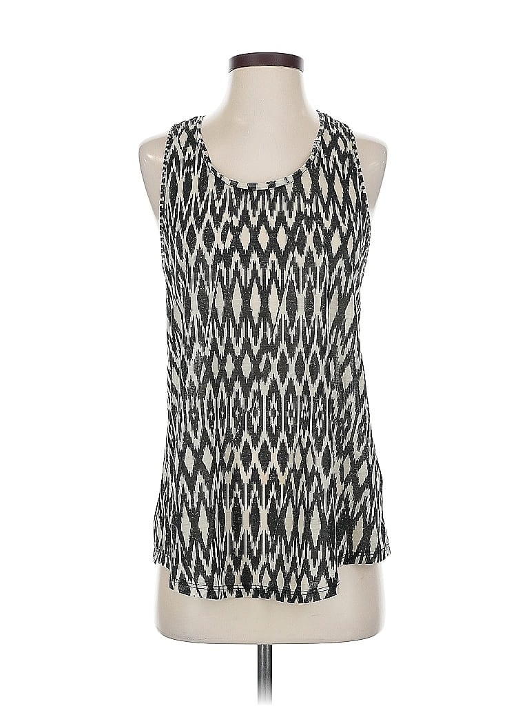 Pre-owned H&m Tank Top Gray Halter Neckline Tops