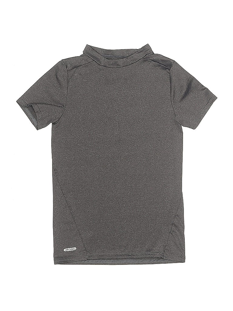 Pre-owned Starter Kids' Active T-shirt In Gray