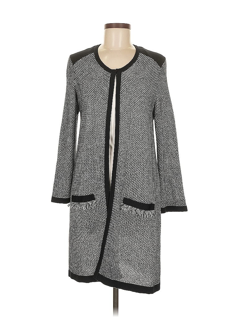 Pre-owned Kasper Cardigan Sweater In Gray