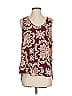 Assorted Brands Burgundy Sleeveless Blouse Size S - photo 1
