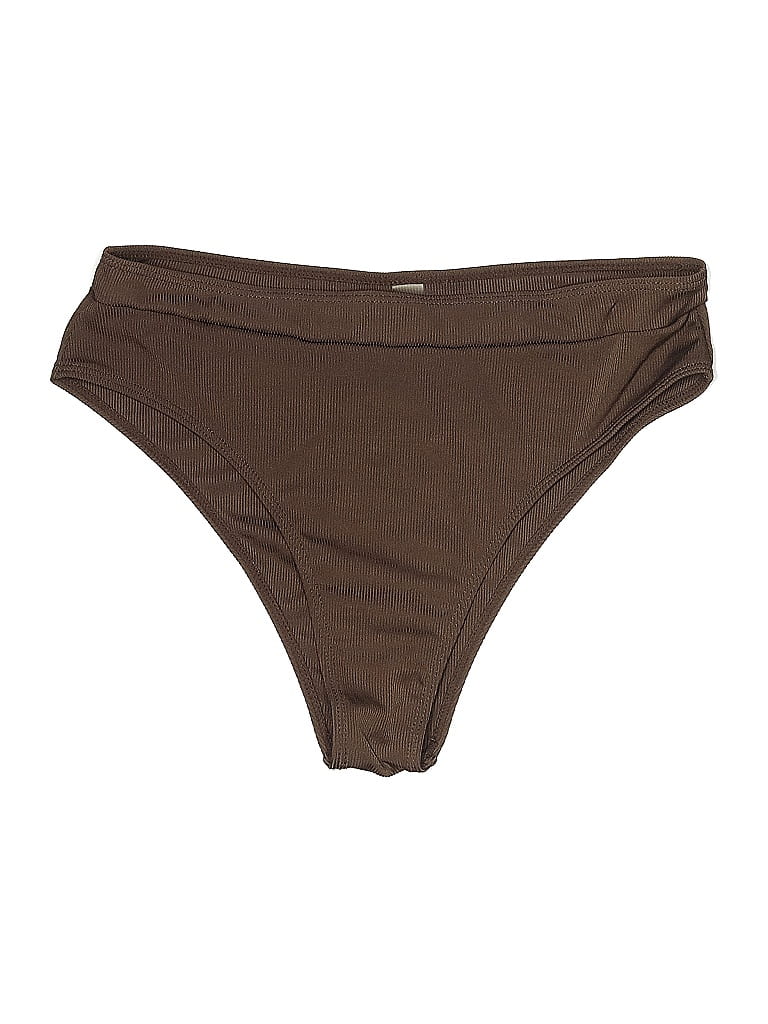 Pre-owned Unbranded Swimsuit Bottoms In Brown