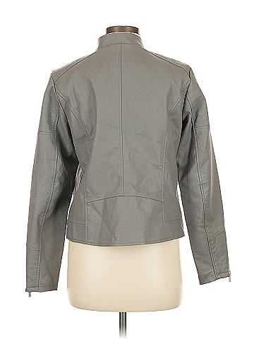 Baccini Faux Leather Jacket (view 2)