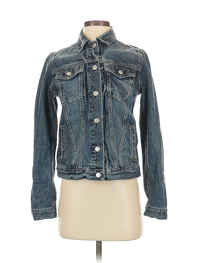 Pre-owned Gap Denim Jacket In Blue