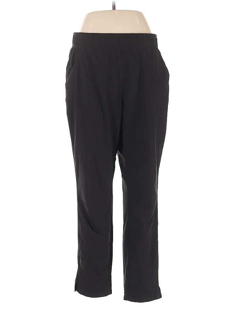 Pre-owned Eddie Bauer Active Pants In Black