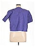 BFA Classics 100% Cotton Purple Short Sleeve Blouse Size XL - photo 2