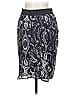 BB Dakota 100% Polyester Paisley Gray Black Casual Skirt Size L - photo 2