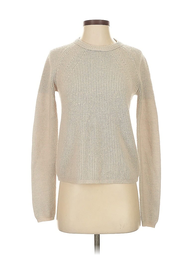 Pre-owned Velvet By Graham & Spencer Wool Pullover Sweater In Brown