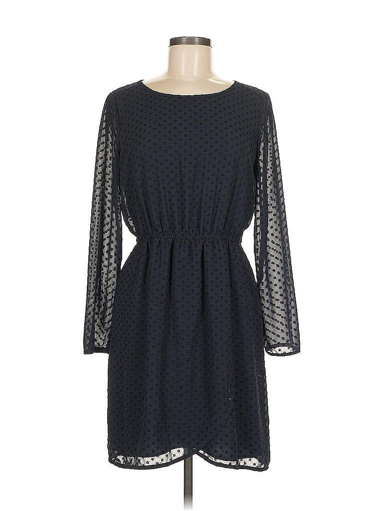 Pre-owned J.crew Factory Store Casual Dress In Blue