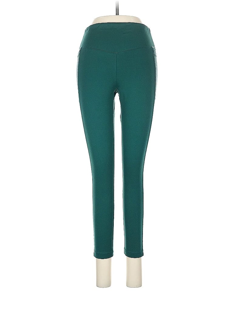 Pre-owned Victoria's Secret Pink Active Pants In Green