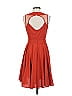 Assorted Brands Solid Orange Cocktail Dress Size S - photo 2