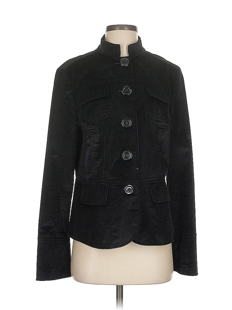 Pre-owned Lafayette 148 Jacket In Black