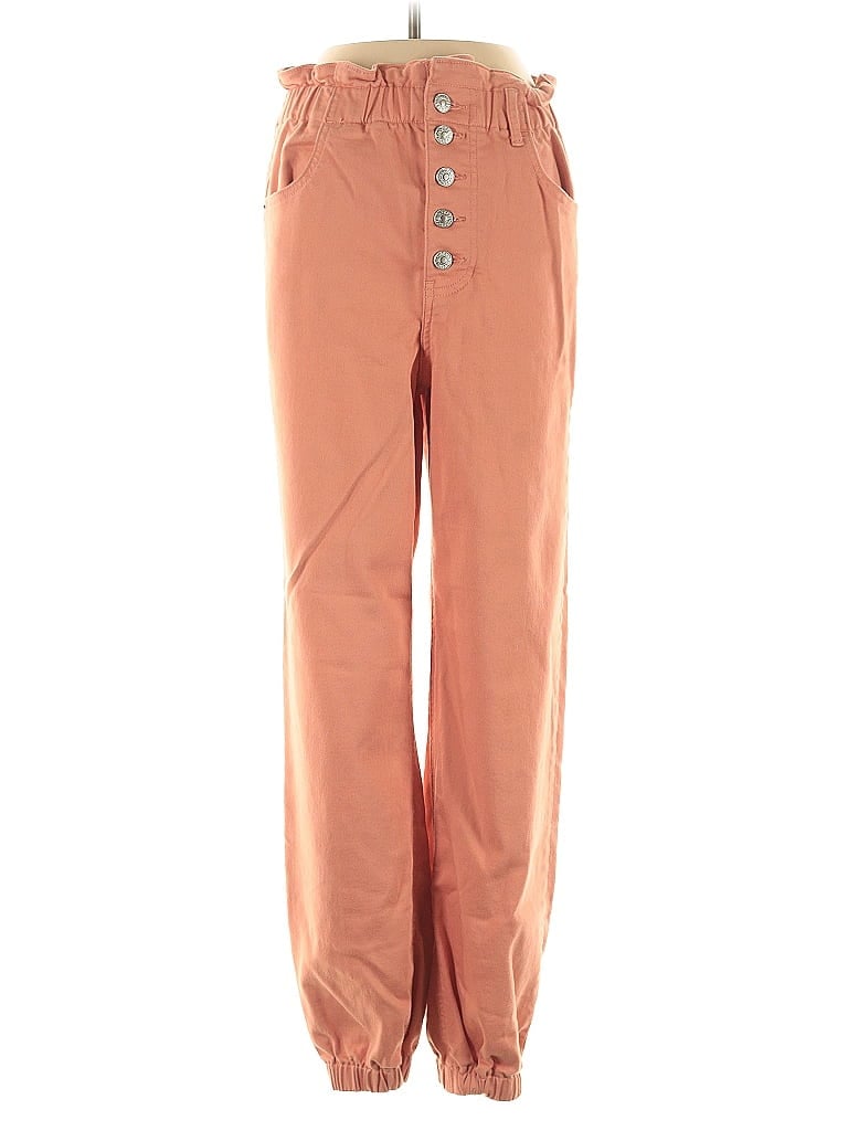 Pre-owned Express Jeans In Orange