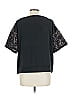 Tracy Reese 100% Polyester Black Short Sleeve Blouse Size L - photo 2