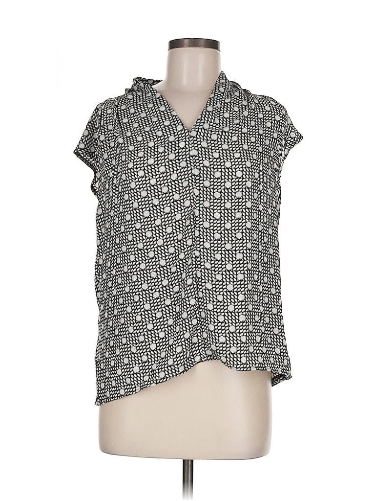 Pre-owned Ann Taylor Factory Sleeveless T-shirt In Gray