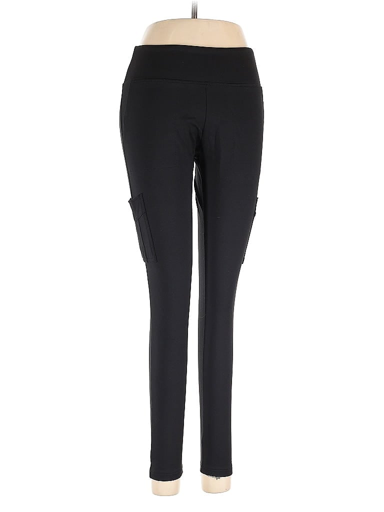 Pre-owned Victoria's Secret Pink Active Pants In Black