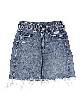 American Eagle Outfitters Blue Denim Skirt Size 0