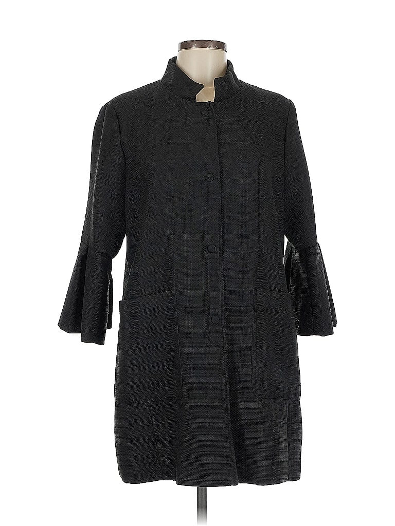 Pre-owned Assorted Brands Coat In Black