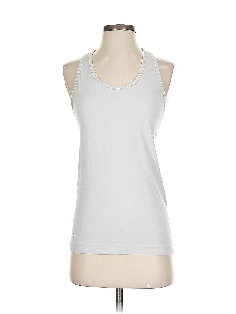 Click to view more detailed imagery on our partner's website Pre-owned Athleta Active Tank Top In Silver