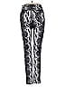 Valiant Animal Print Silver Casual Pants Size S - photo 2