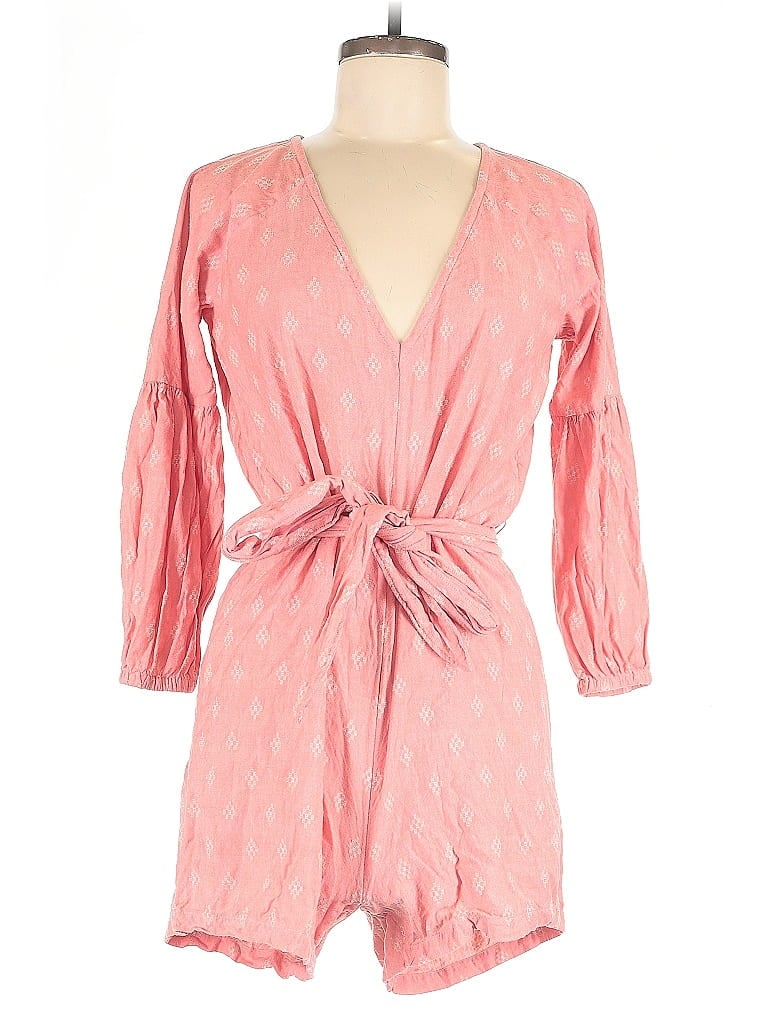 Click to view more detailed imagery on our partner's website Pre-owned Loft Beach Romper In Pink