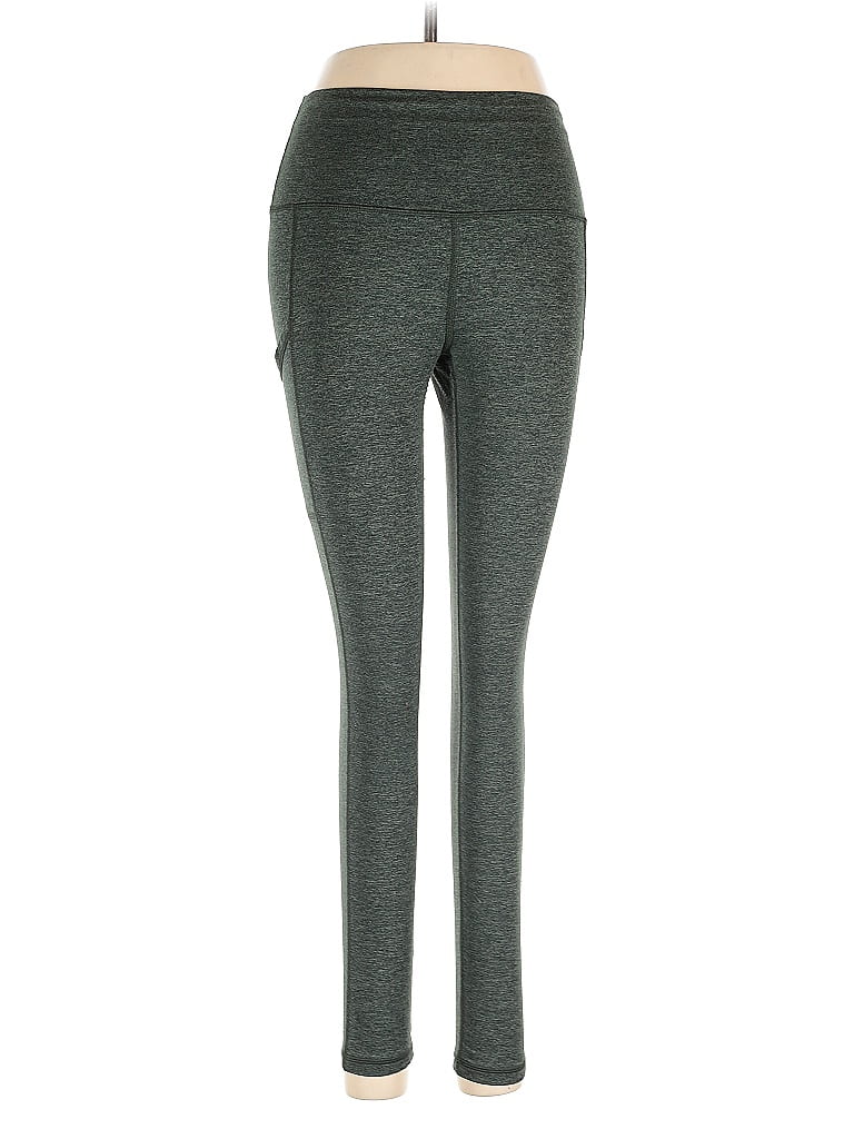 Pre-owned Aerie Active Pants In Green