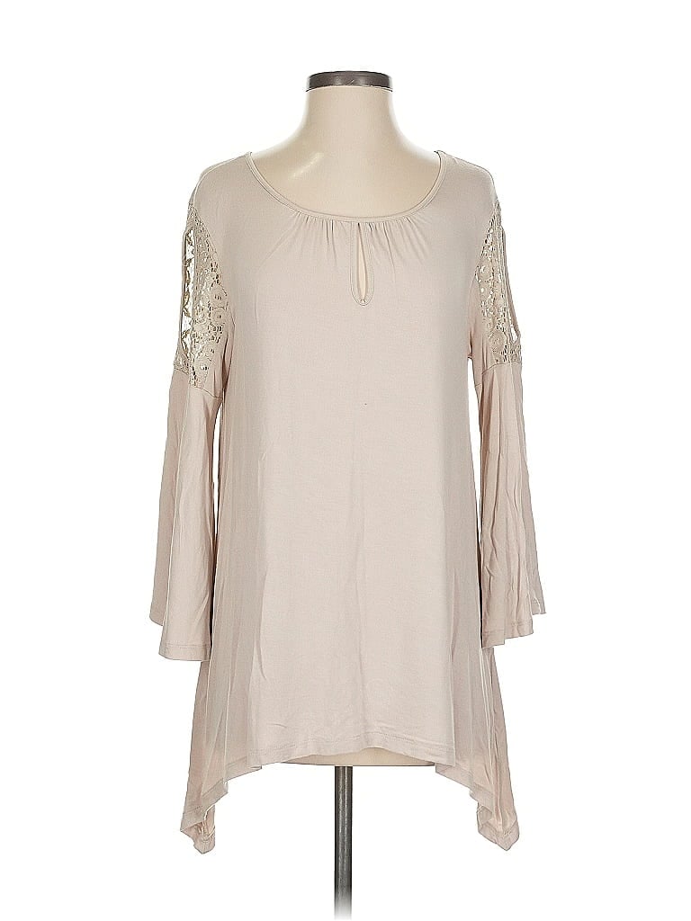 Click to view more detailed imagery on our partner's website Pre-owned Cable & Gauge Long Sleeve T-shirt In Brown