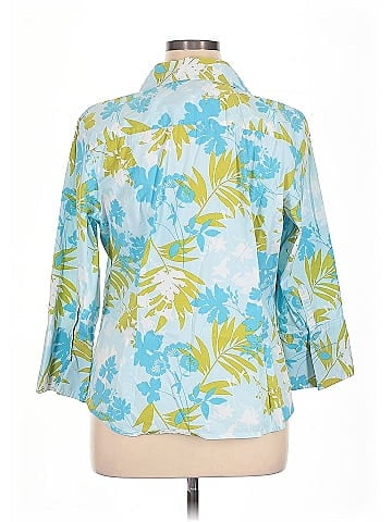 Talbots Outlet 3/4 Sleeve Button-Down Shirt (view 2)