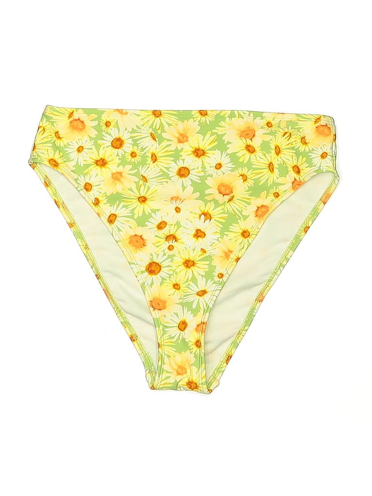 Pre-owned Wild Fable Swimsuit Bottoms In Yellow