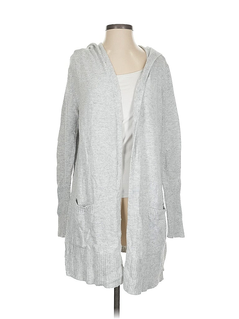 Pre-owned Gap Cardigan Sweater In Gray