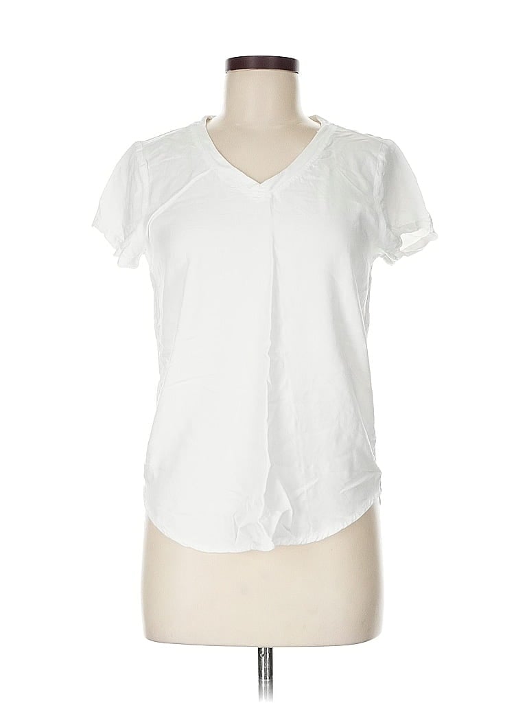 Pre-owned Assorted Brands Short Sleeve T-shirt In White