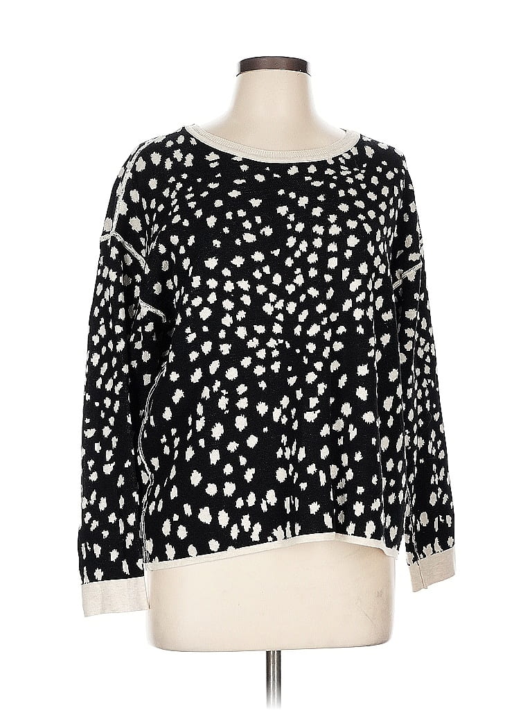 Pre-owned Unbranded Pullover Sweater In Black