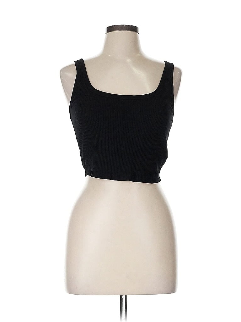 Pre-owned Old Navy Tank Top Black Strapless Neckline Tops