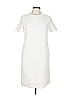 Bill Blass Solid Ivory Casual Dress Size 12 - photo 1