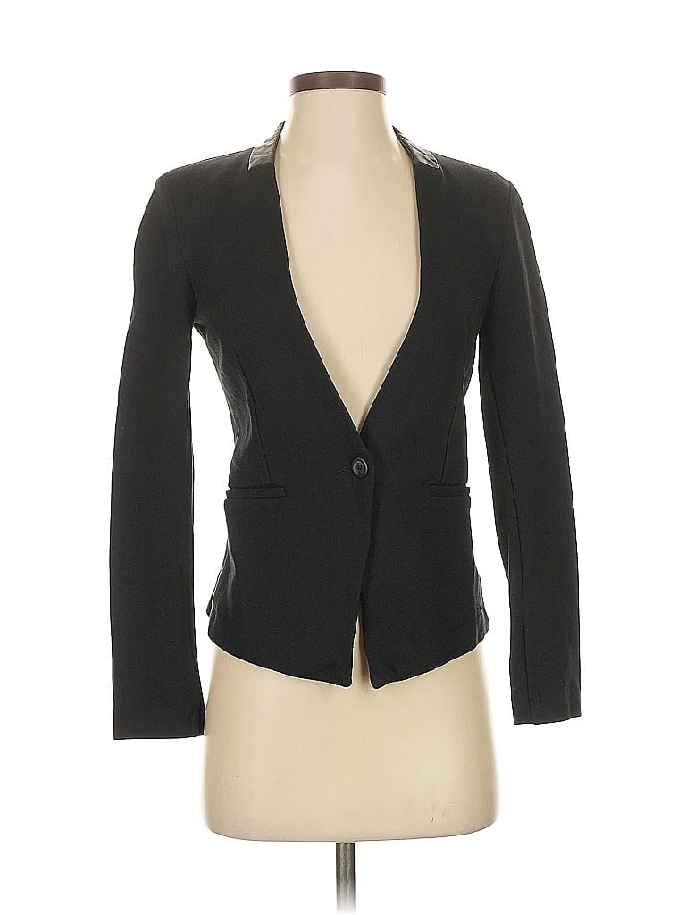 Pre-owned Bar Iii Blazer Jacket In Black