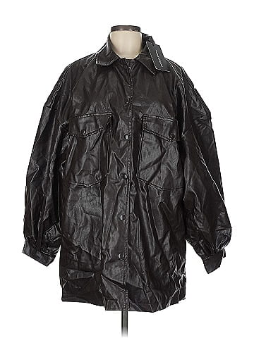 PrettyLittleThing Raincoat (view 1)