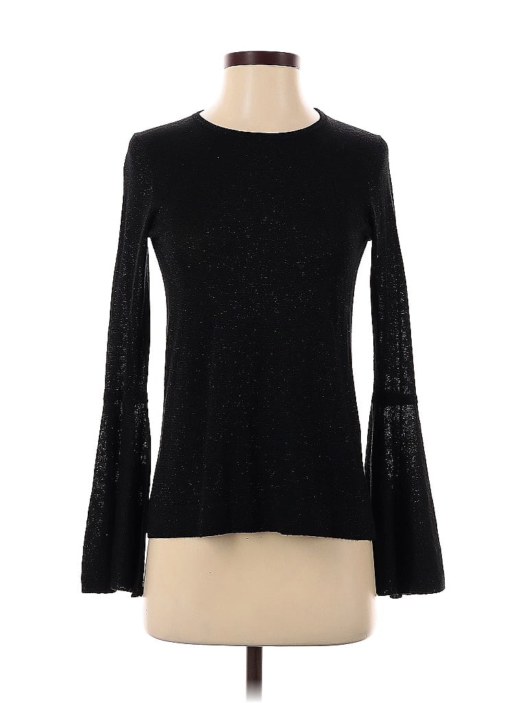 Pre-owned Vince Camuto Pullover Sweater In Black