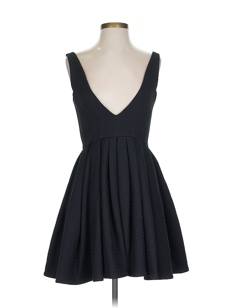Pre-owned Alexis Cocktail Dress In Black