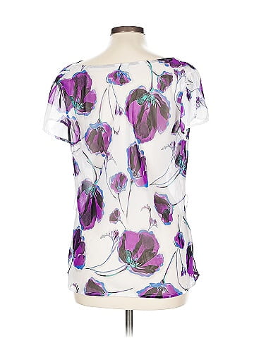 Worthington Short Sleeve Blouse (view 2)