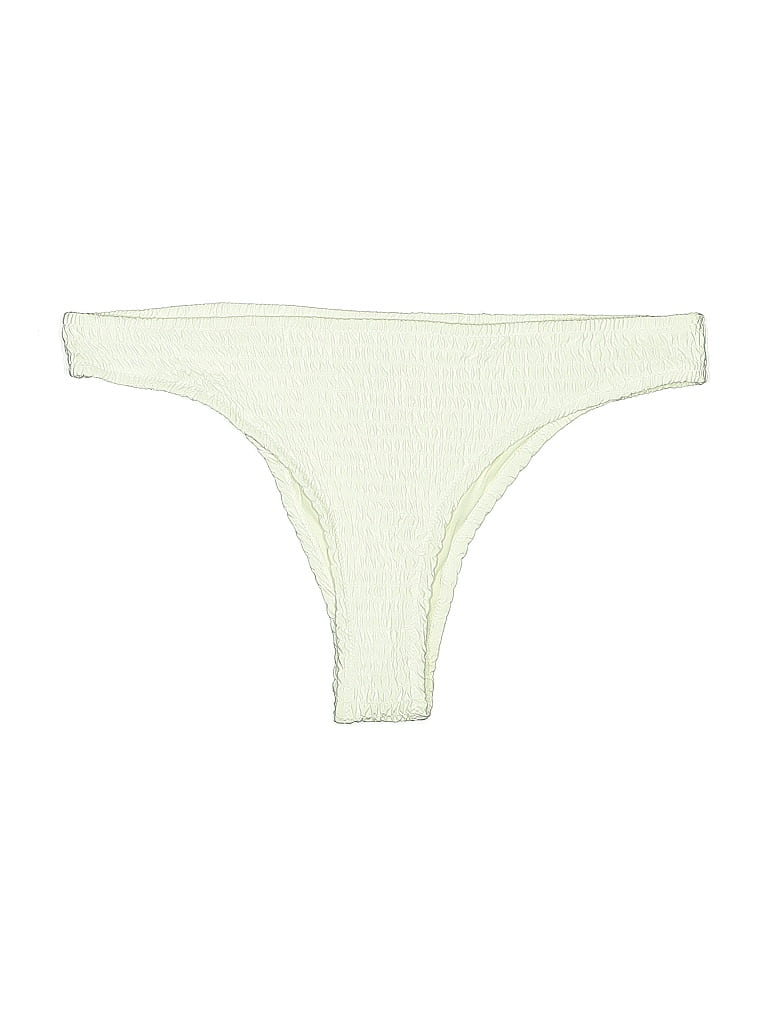Pre-owned H&m Swimsuit Bottoms In White