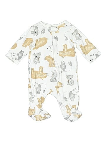 Just One Year by Carter's Long Sleeve Onesie (view 1)