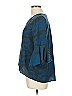 La Roque Teal Blue 3/4 Sleeve Blouse Size L - photo 5