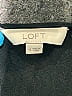 Ann Taylor LOFT Solid Black Casual Dress Size 4 - photo 7
