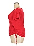 Ambiance Red Short Sleeve Top Size 3X - photo 4