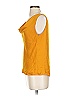 1.State 100% Polyester Yellow Sleeveless Blouse Size S - photo 6