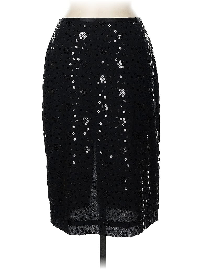 Pre-owned Ann Taylor Loft Formal Skirt In Black