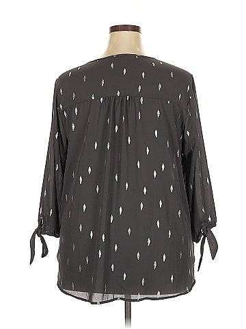 Papermoon 3/4 Sleeve Blouse (view 2)