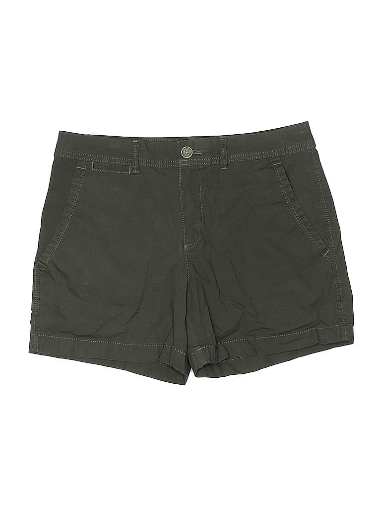 Pre-owned Banana Republic Factory Store Khaki Shorts In Green