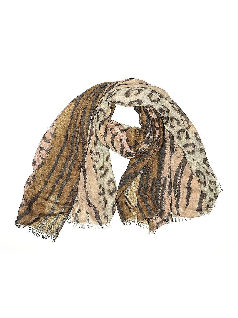 Pre-owned Collection Eighteen Scarf In Brown